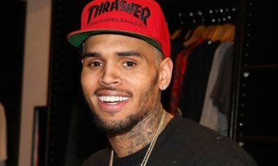 Chris Brown Gets Ammika Harris And Joker Artworks On His Tour Bus
