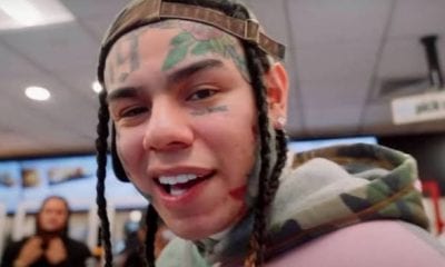 6ix9ine Doesn't Care About The Dangers Of The Streets As He Lands In Los Angeles