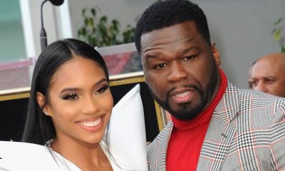 50 Cent's Girlfriend Jamira 'Cuban Link' Haines Tags Him On Her Box