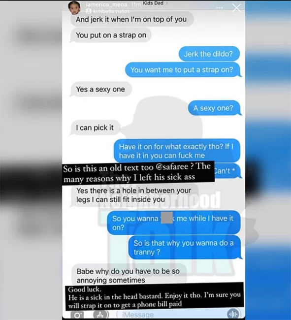 Safaree Tells Erica Mena To Wear A Strap-On In Leaked DMs 