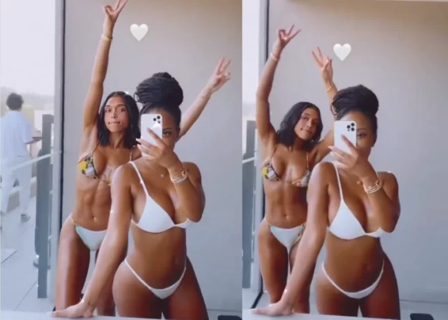 Lori Harvey Unveils Her Bikini Body, Fans Say She’s Too Muscular