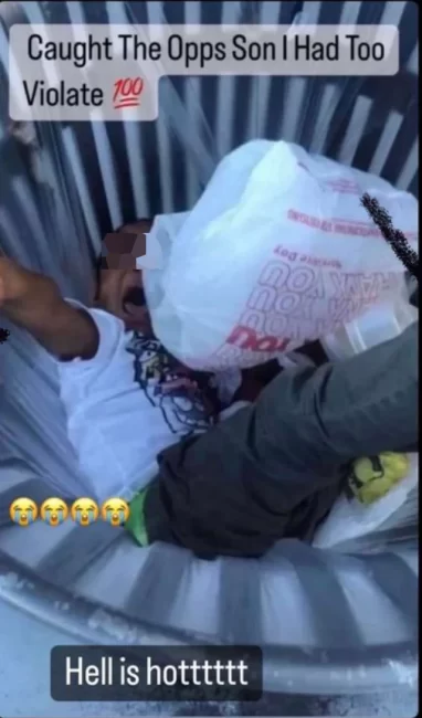 Chicago Gang Violates Opps Son, Throws Him In Garbage