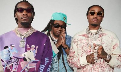 Quavo Gifts Takeoff A Chain For His Birthday Featuring All Of Them & Offset Liked It