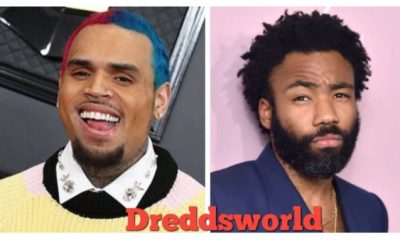 Chris Brown Roasts Donald 'Childish Gambino' Glover's Outfit To Beyonce's Club Renaissance Party