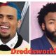 Chris Brown Roasts Donald 'Childish Gambino' Glover's Outfit To Beyonce's Club Renaissance Party