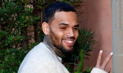 Chris Brown Falls Off Stage Mid Performance