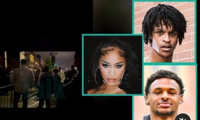 Bronny James And Shareef O'Neal Denied Entry Into Saweetie's 30th Birthday Party