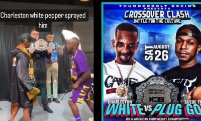 Charleston White Pepper Sprayed His Opponent At The Face-Off