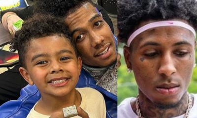 Blueface Upset After Son Says He Doesn't Know Any of His Dad's Songs But Knows NBA YoungBoy’s songs