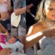 Chrisean Rock Brings Her Newborn Baby To Meet And Greet