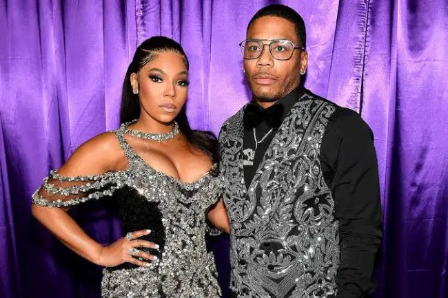 Nelly Hints Ashanti Is Pregnant By Rubbing Her Belly On Stage