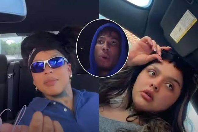 Chrisean Rock Goes Live With Jaidyn Alexis & Claims Blueface Got In A Car Accident With Junior